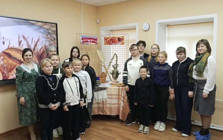 Гости в музее.