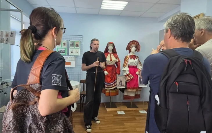 Гости в музее