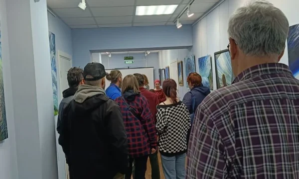 Официальное открытие выставки картин "Полёт"